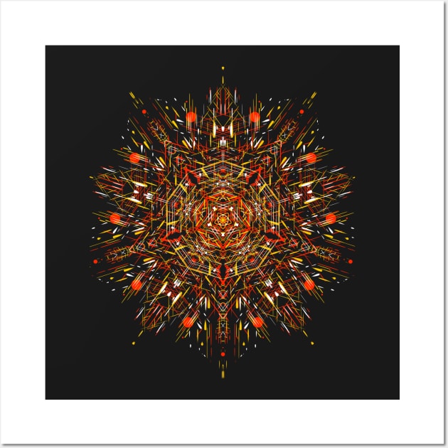 mandala 1 Wall Art by kharmazero